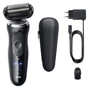 Braun, Series 7 Sport, Wet & Dry, juodas - Skustuvas