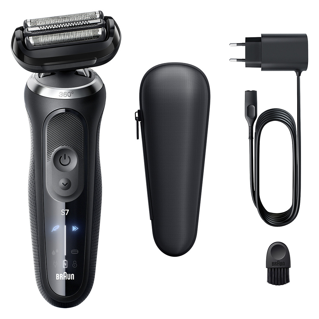 Braun, Series 7 Sport, Wet & Dry, juodas - Skustuvas