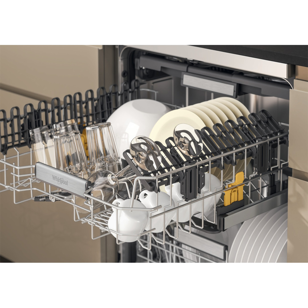 Whirlpool, 15 komplektų talpa, nerūdijančio plieno - Indaplovė