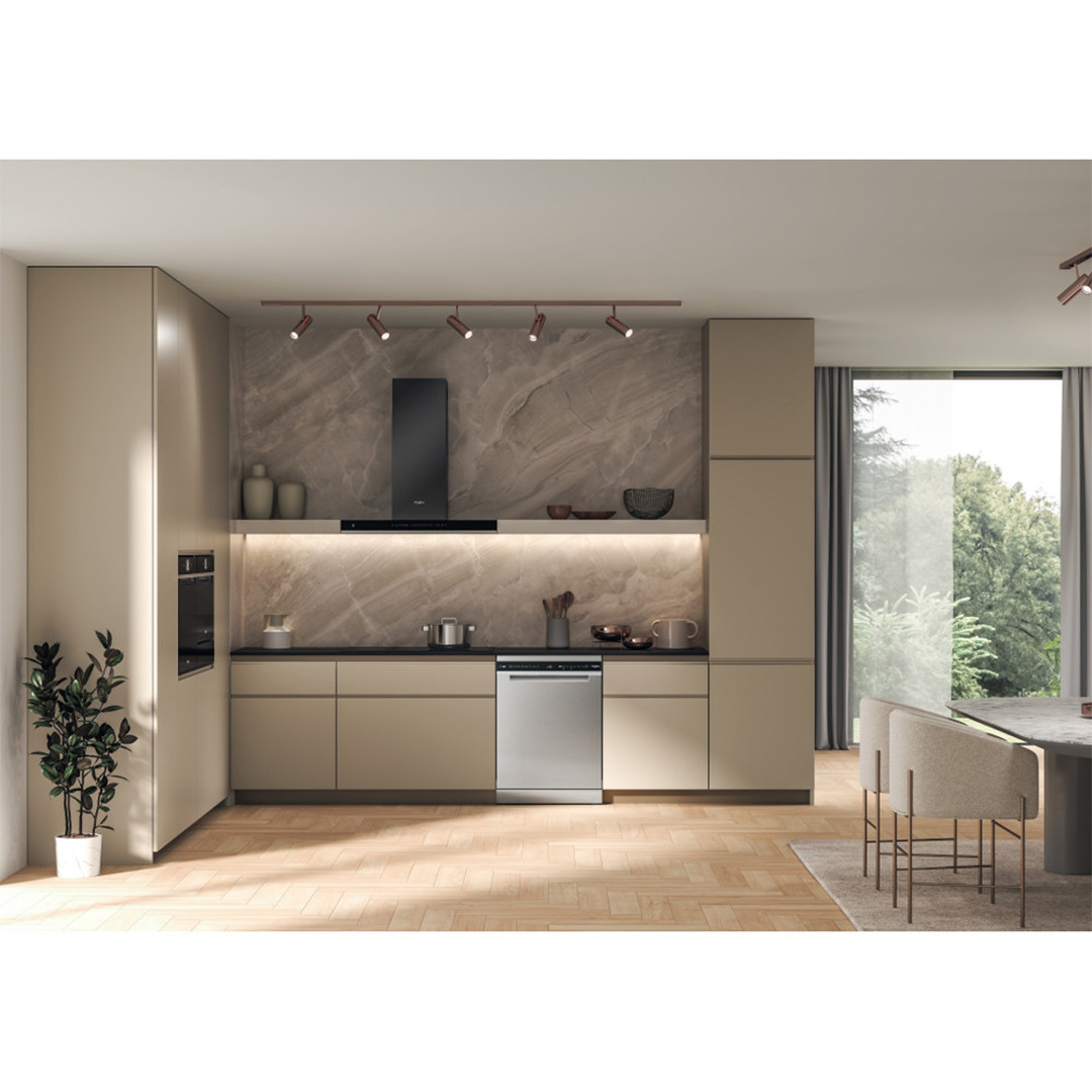 Whirlpool, 15 komplektų talpa, nerūdijančio plieno - Indaplovė