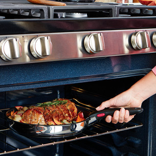 Tefal Ingenio Cook Eat, 15-piece set, stainless steel - Pots and pans set with lids + removable handle