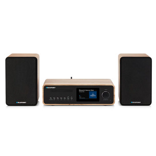 Blaupunkt Varsovia MS100IR, black/beige - Music centre RTVBLMS050