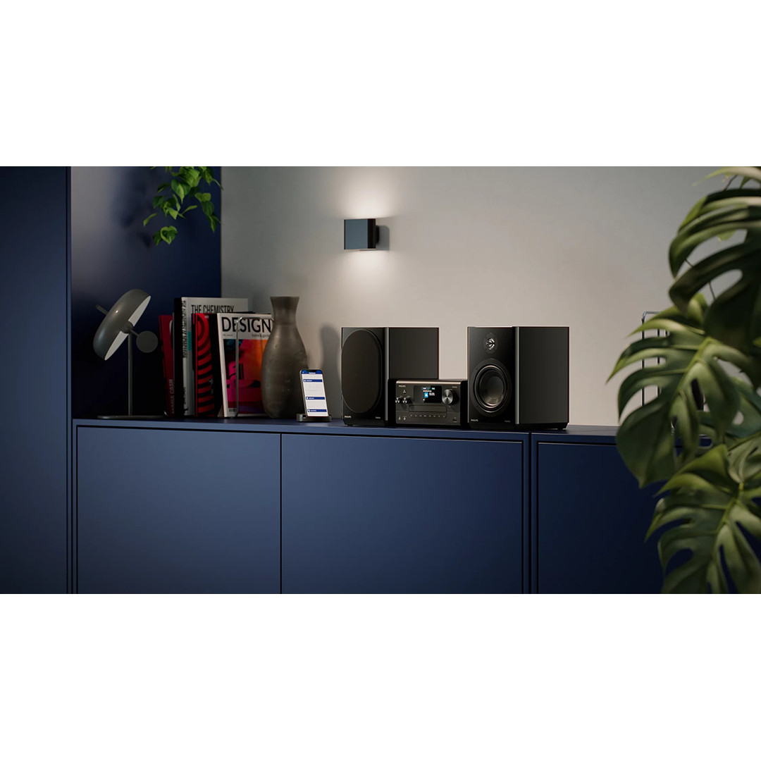 Philips Fidelio FA7, 2.0, black - Micro music system