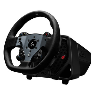 Logitech G Pro Racing Wheel, PC/XBOX, juodas - Žaidimų vairo komplektas