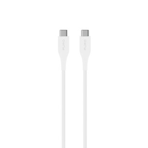 Puro Plain, USB-C / USB-C, 1 m, baltas - Laidas CUSBCUSBCWHI