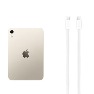 Apple iPad Mini (A20 Pro), 256 GB, Wi-Fi, smėlio spalvos - Planšetinis kompiuteris