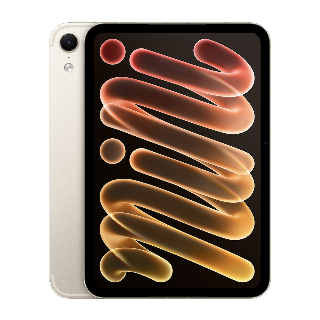 Apple iPad Mini (A20 Pro), 128 GB, WiFi + 5G, smėlio spalvos - Planšetinis kompiuteris