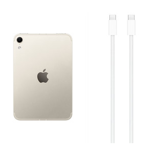 Apple iPad Mini (A20 Pro), 128 GB, WiFi + 5G, smėlio spalvos - Planšetinis kompiuteris