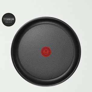 Tefal Ingenio Cook Eat, 3 dalių, nerūdijantis plienas - Keptuvių rinkinys + nuimama rankena