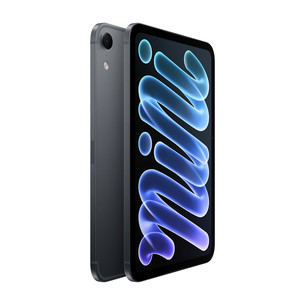 Apple iPad Mini (A20 Pro), стекло с нанотекстурой, 256 ГБ, WiFi + 5G, черный - Планшет