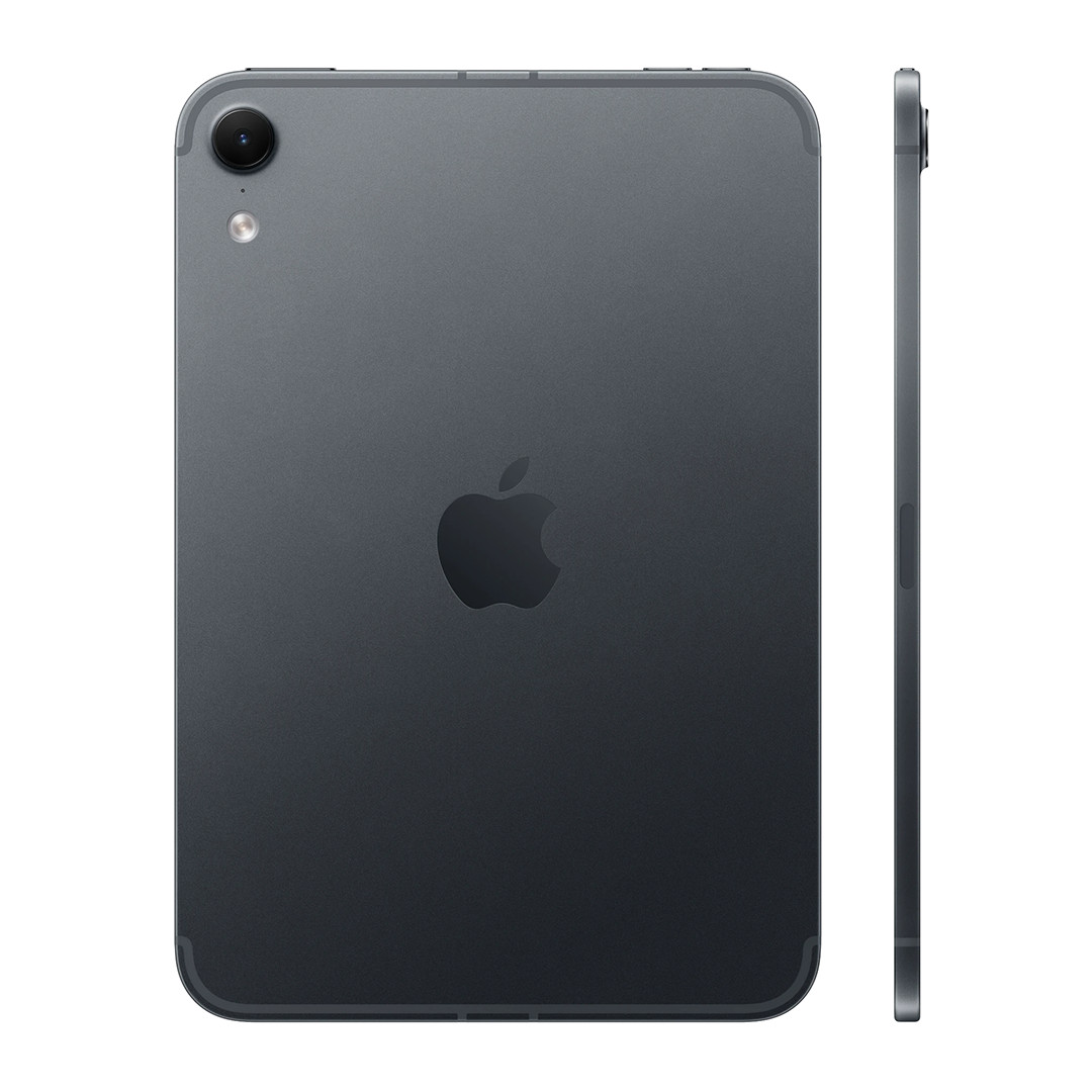 Apple iPad Mini (A20 Pro), стекло с нанотекстурой, 256 ГБ, WiFi + 5G, черный - Планшет