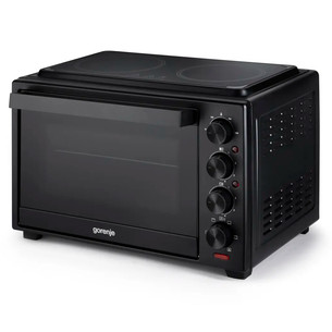 Gorenje, 38 л, 3500 Вт, черный - Мини-духовка