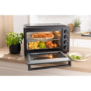 Gorenje, 38 л, 3500 Вт, черный - Мини-духовка