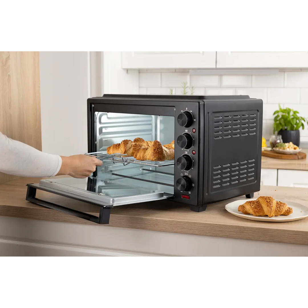 Gorenje, 38 л, 3500 Вт, черный - Мини-духовка