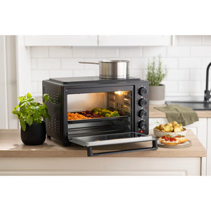 Gorenje, 38 л, 3500 Вт, черный - Мини-духовка