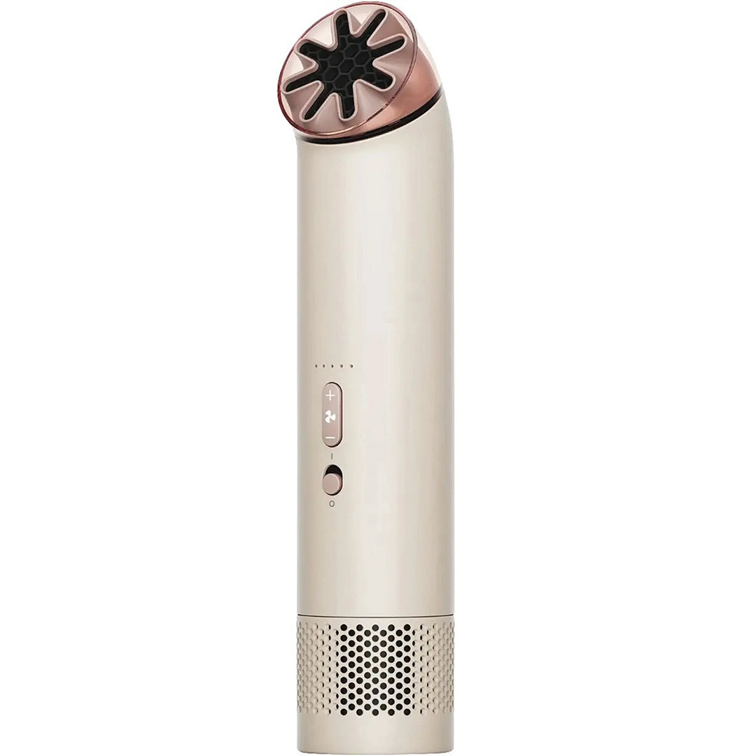Dyson Hushjet mini cool, бежевый/розовый - Портативный вентилятор