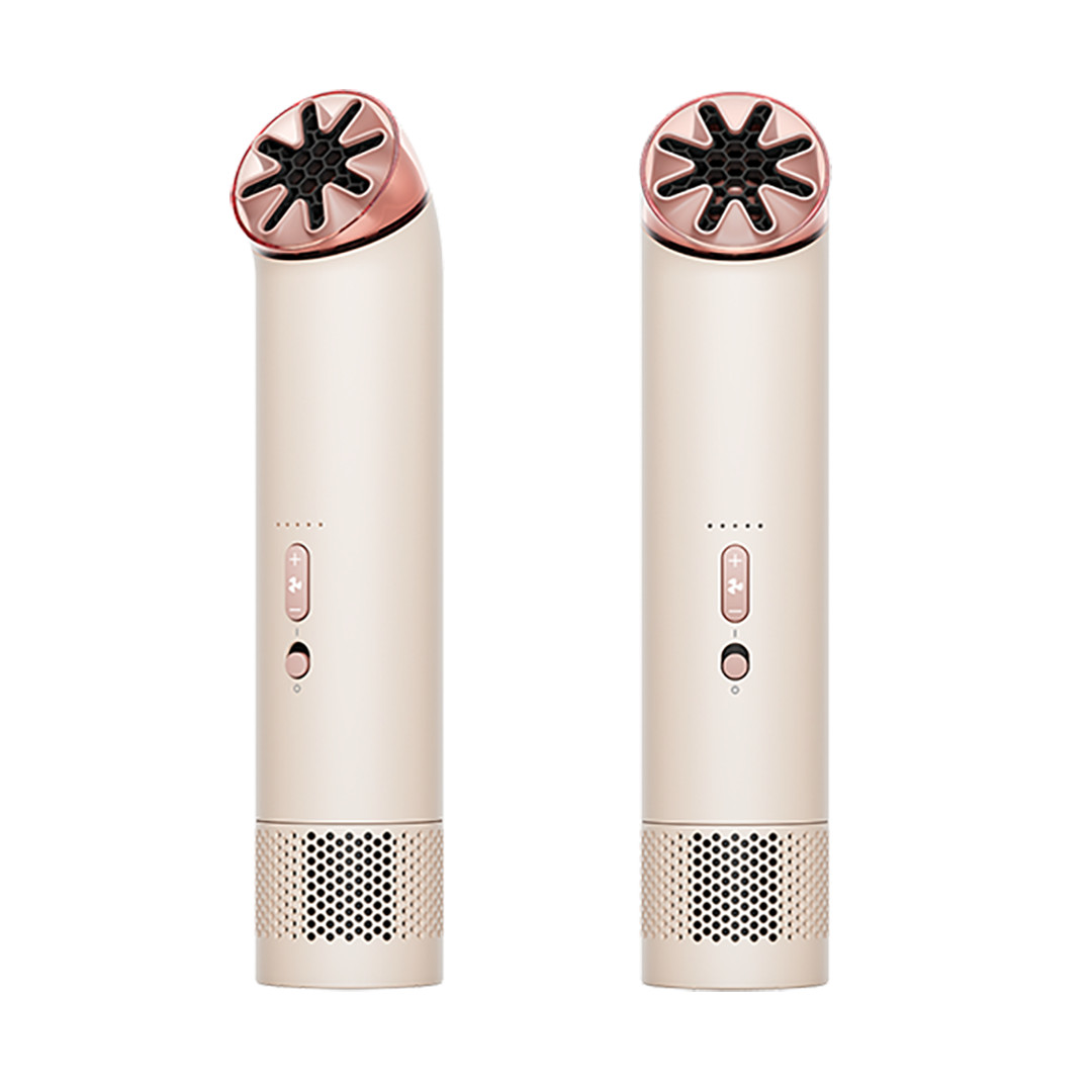Dyson Hushjet mini cool, бежевый/розовый - Портативный вентилятор