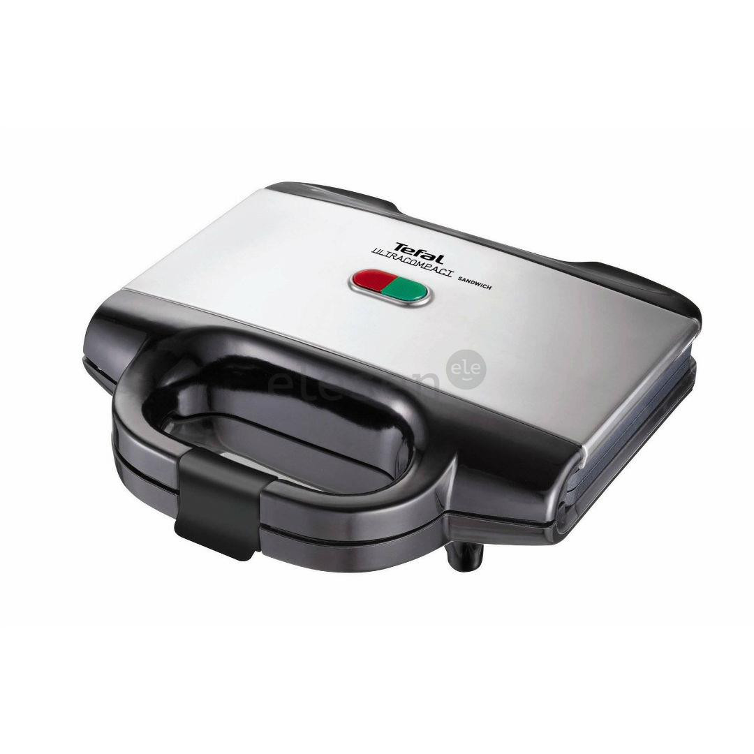 Tefal, 700 Вт, черный/нерж. сталь - Контактный тостер Товар - SM1552