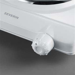 Severin, 1500 W, white - Table Stove with 1 Cooking Plate Item - KP1091