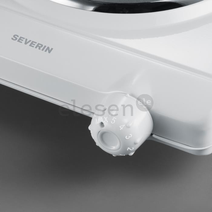 Severin, 1500 W, white - Table Stove with 1 Cooking Plate Item - KP1091