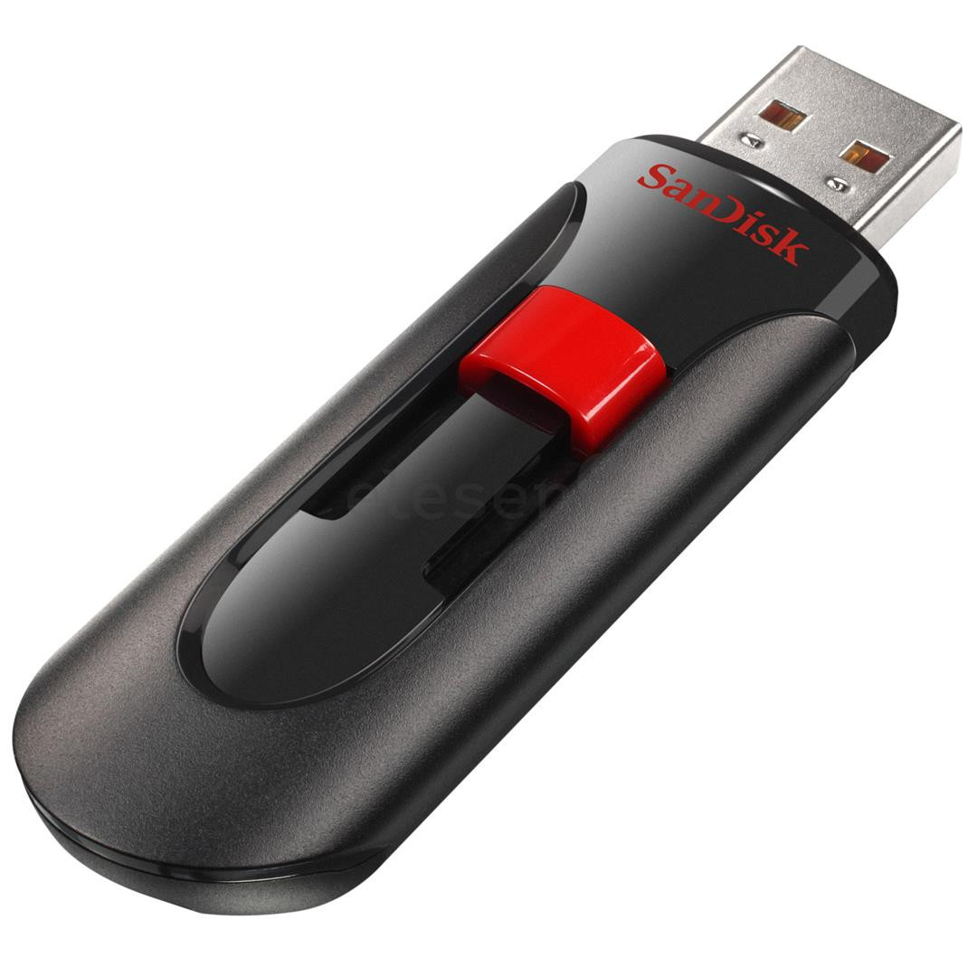 USB atmintinė SanDisk 32GB Cruzer Glide