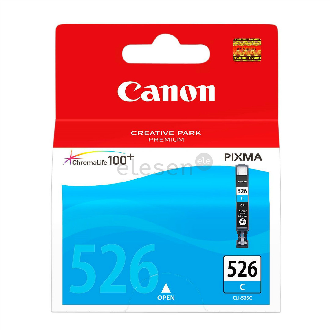 Rašalo kasetė Canon  CLI-526C, Mėlyna Prekė - 4541B001