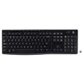 Logitech K270, SWE, черный - Беспроводная клавиатура