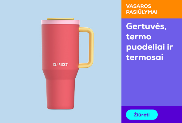 Gertuvės, termo puodeliai ir termosai